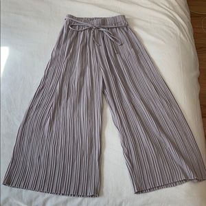 Missguided wide leg flowy culotte pants size 0